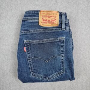 Levi's 513 Mens 32x27 Slim Straight Jeans